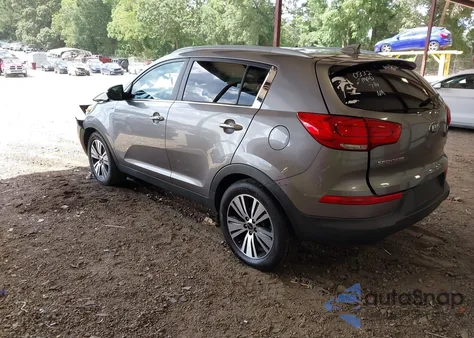 2015 Kia Sportage Ex from USA, damaged, VIN KNDPCCACXF7780332